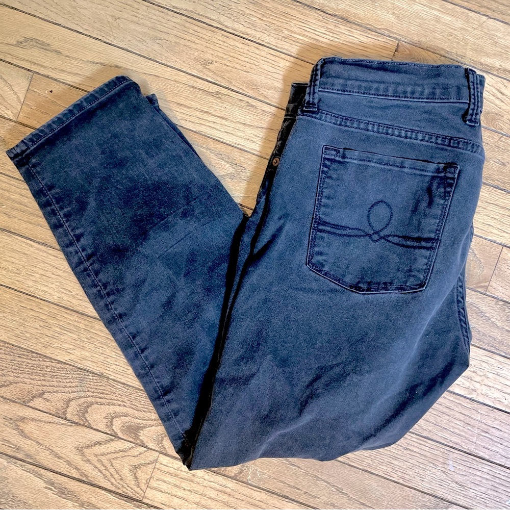 Lucky Brand Crop Jeans Black Size 12